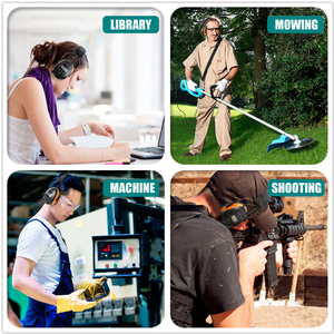 Chất lượng cao DAB FM Radio an toàn earmuffs bluetooths earmuffs cho tiếng ồn hủy bỏ bảo vệ thính giác - Product Image 6