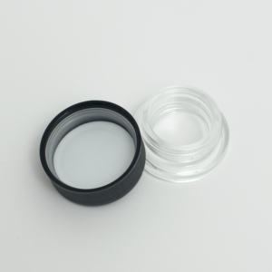 Cannacoast Tarro concentrado de vidrio reciclable resistente a los niños impreso personalizado con tapa de plástico para embalaje de aceite de cáñamo de hierbas - Product Image 3