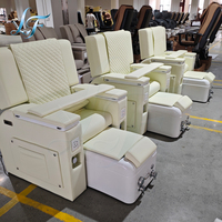 Fauteuil de Pédicure Électrique Multifonctionnel pour Salon de Manucure et Spa des Pieds avec Massage, Vente en Gros