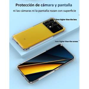 Funda Transparente de TPU Suave para Xiaomi Redmi K70E 5G, X6 Pro 5G - Product Image 6