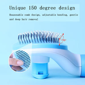 Gran oferta, protección de resina, peine lavable para gatos, cepillo de autolimpieza para mascotas, removedor de pelo para perros y gatos, cepillo de limpieza para mascotas - Product Image 3