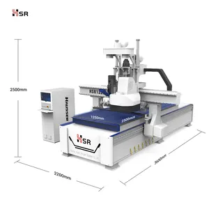 Máy Bào Cnc Gỗ Độ Chính Xác Cao Máy Bào Cnc Cắt Gỗ MDF Làm Đồ Nội Thất Gỗ Máy Bào Cnc 5 Trục Tự Động Khắc Gỗ 3d Cnc