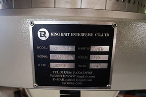 Single Jersey <b>French</b> Terry Flannel Fabric Computerized Circular Weft <b>Knitting</b> <b>Machine</b> with Motor High Productivity in Taiwan - Product Image 6