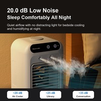 Ventilateur de refroidissement électrique USB portable YL7 avec poignée, 5V, 2 vitesses, pales en plastique, ventilateur axial de bureau OEM pour la maison, le bureau et la chambre