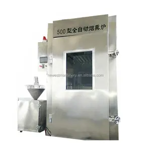 Automatic Smoked Salmon Oven/Smoked Fish/Fish Smoking Machine