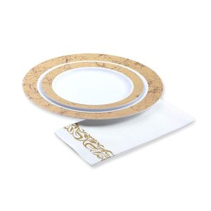 Bols de service jetables en plastique transparent blanc PS de 7 oz et 14 oz pour les fêtes, les mariages, la restauration et l'usage quotidien - Product Image 3