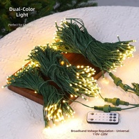 Guirlande lumineuse LED d'extérieur JIAXUN en gros pour Noël, avec télécommande, modes de défilement étoilé et design feu d'artifice, pour fêtes