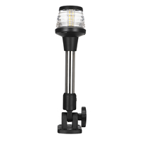 Tianximontage — lampe de Navigation LED pliable pour bateau de soleil, éclairage d'ancre, avec Base ajustable, 9 ", 12-24V