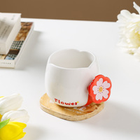 Cadeau personnalisé tasses à café et tasses à café en céramique de style ins de grande valeur nordique