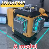 Nouveau kit combiné de niveaux laser rotatifs à 16 lignes vertes 4D de l'usine OEM