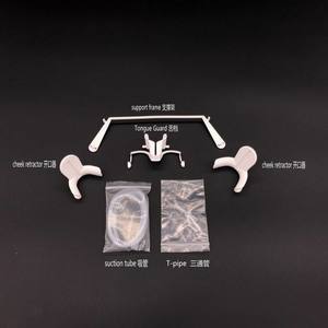 Abridor Bucal Ajustable de Plástico, Dispositivo de Ortodoncia Dental con Tubo de Succión Manual - Product Image 4