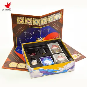 Özel tasarım aile kart oyunları profesyonel baskı Patchwork kurulu oyunu üretim kurulu oyunu özel