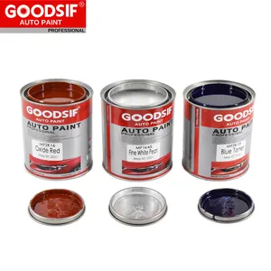 Car Paint Factory 1K 2K Black Color Auto Body Repair Epoxy Primer Acrylic Automotive Paint Wholesale Price