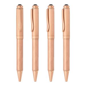 High Quality Luxury Rose <b>Gold</b> Ballpoint <b>Pen</b> Premium Custom Logo Metal <b>Pens</b> Perfect Gift for Business or Personal Use - Product Image 1