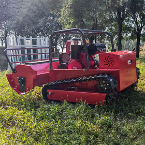 ディーゼルエンジン搭載小型ロボット草刈機 切断幅800mm 1000mm 1200mm リモコン式クローラー芝刈り機 - Product Image 6