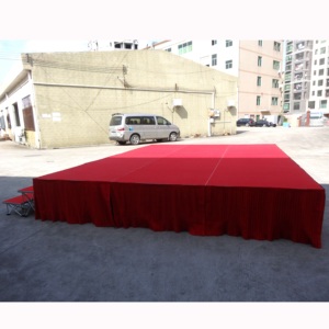 เวทีพกพาประกอบง่าย โครงสร้างอลูมิเนียม น้ำหนักเบา สำหรับงานอีเว้นท์ - Product Image 2