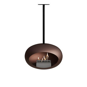 Cheminée au bioéthanol en acier murale de fabrication chinoise, design moderne, feu réel pour hôtel et villa - Product Image 2