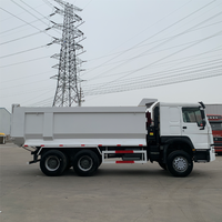 Camion benne d'occasion ou remis à neuf à bas prix, capacité 30 tonnes 25 m³, Sinotruk HOWO 6*4 371 ch, camion benne minier RHD/LHD