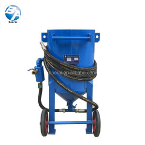 Sableuse mobile portable pour un nettoyage pratique et l'élimination de la rouille Processus de sablage abrasif utilisé - Product Image 2