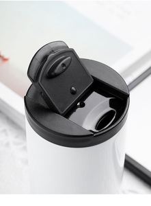 Vacuum Insulated Thermos Stainless Steel Wide Neck Travel Mug Durable, Leak-proof 550ml - Product Image 5