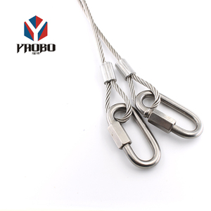 Thiết Kế Độc Đáo Thép Không Gỉ Keychain <span class=keywords><strong>Key</strong></span> Cable Vít Khóa Dây Vòng Với Vít - Product Image 6