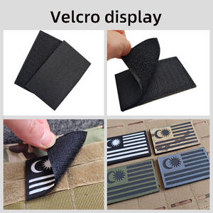 Parche Táctico IR de Nailon con Reflejo Infrarrojo Ruso Z V con Gancho y Bucle, Insignia Personalizada - Product Image 6