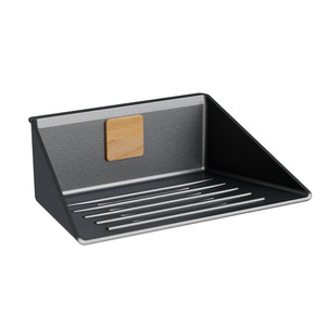 Soap Dish Wall Mount Rectangular Plastic Minimalist Design For Bathroom Toilet Use - Product Image 3