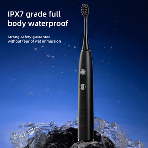 <span class=keywords><strong>Brosse</strong></span> <span class=keywords><strong>à</strong></span> dents électrique personnalisée IPX7 Sonic 31000 Vibration Oral Cleaning Smart Adults en métal pour gencives sensibles - Product Image 3