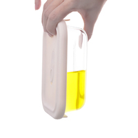 Boîtes de conservation alimentaire hermétiques et chauffables en verre écologique avec couvercles en silicone, valve d'air, compatibles micro-ondes et lave-vaisselle, boîte à lunch