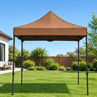 Tente pliante robuste 2x2 en tissu Oxford avec structure en acier, résistante au vent, pour salons professionnels et événements extérieurs, fabricant chinois