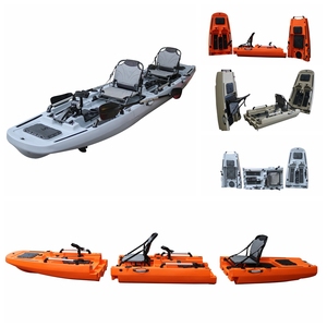 Nhà máy sản xuất <span class=keywords><strong>kayak</strong></span> mô-đun, <span class=keywords><strong>kayak</strong></span> gấp bằng nhựa LLDPE chất lượng cao 2,8m, <span class=keywords><strong>kayak</strong></span> chèo hai đoạn có thể tháo rời - Product Image 3