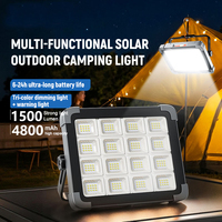 Projecteur LED solaire rechargeable haute puissance XINSITE IP66 pour mécanicien, camping, pêche, réparation automobile, corps de lampe en plastique, alimentation de type C
