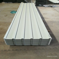 Tôle ondulée prélaquée PPGI de haute qualité, longueur 1m-4m, pour atelier