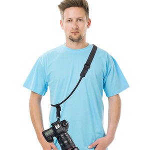 สายสะพายไหล่แบบยุทธวิธี ไนลอน ปรับได้ ปลดเร็ว สำหรับสายสะพายปืน อุปกรณ์เอาตัวรอด สีดำ สีกากี - Product Image 5