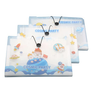 קיבולת גדולה a4 pp קובץ תיקיית אבזם חמוד תיק לעוגב חמוד עבור בדיקת סטודנט בדיקת היריון בדיקת היריון - Product Image 5