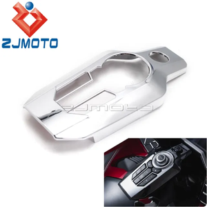 ABS moto Boby carénage Chrome miroir interrupteur garniture Accent garde-boue pointe accessoires pour <span class=keywords><strong>Honda</strong></span> <span class=keywords><strong>Goldwing</strong></span> GL1800 F6B 2018-2021 - Product Image 5