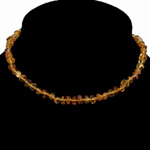 <span class=keywords><strong>Collana</strong></span> Vintage in <span class=keywords><strong>Ambra</strong></span> Naturale <span class=keywords><strong>con</strong></span> Perline, Regalo Raffinato per l'Uso Quotidiano - Product Image 1