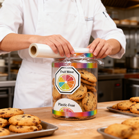 Autocollants Écologiques Imperméables pour l'Image de Marque des Petites Entreprises - Formes Personnalisées pour Emballages de Savon, Sachets de Café, Boulangerie, Promotion Épicerie