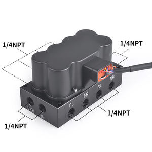 La <span class=keywords><strong>suspension</strong></span> pneumatique de l'électrovanne automobile 200 PSI distribue le groupe de vannes de commande solénoïde 1/4 NTP 3/8NTP - Product Image 6