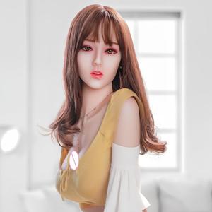 Wasserfeste Sexpuppe Oral-Sexpuppe Silikonmodell Weiblich 2 Öffnungen Erwachsenenpuppe Asiatische Puppe Lebensechte Haut - Product Image 5