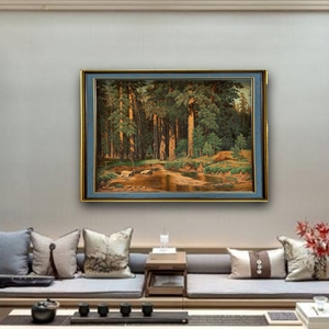 Sinh sản của IVAN Ivanovich shishkin của cảnh quan rừng nghệ thuật Deco thân thiện với môi uv-proof <span class=keywords><strong>canvas</strong></span> in - Product Image 1