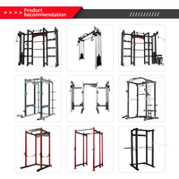 Équipement de fitness de gymnastique à domicile de haute qualité Machine de croisement de câble de système de poulie réglable simple et double