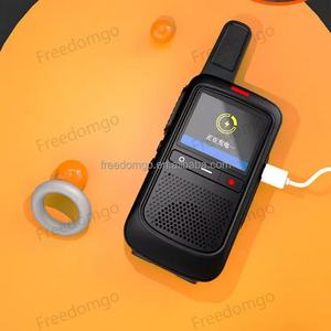 Talkie-walkie POC 4G ultra-fin FM-12 PRO avec carte SIM, haut-parleur réseau, appareil portable d'extérieur avec portée allant jusqu'à 10-5000 km - Product Image 2