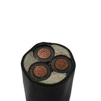 1,8/3kV 3,6/6kV Conductor de cobre XLPE Aislamiento Funda de PVC Cable no blindado de 3 núcleos