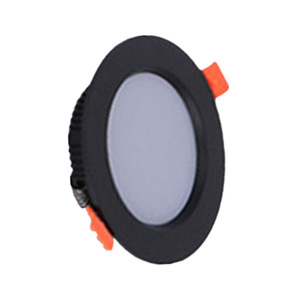 โคมไฟเพดาน LED แบบฝัง แสงสีขาวธรรมชาติ 4100K อะลูมิเนียมสีดำ AC 220V IP20 อายุการใช้งาน 50000 ชั่วโมง Ra90 ปรับความสว่างได้ รับประกัน 3 ปี - Product Image 1