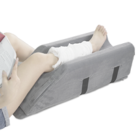 Oreiller d'élévation de jambe en mousse à mémoire de haute qualité avec design ergonomique pour un confort et un soutien ultimes
