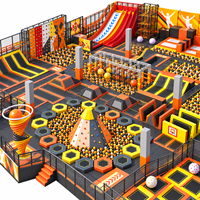 Centre de divertissement à thème aventure, aire de jeux intérieure pour enfants, petit équipement de jeux, parc de trampolines pour enfants, aire de jeux intérieure pour enfants