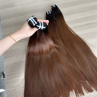 Lots de mèches de cheveux raides indiens malaisiens 32 34 36 38, 100% cheveux humains vierges brésiliens 10A longs de 40 pouces péruviens