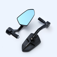 Rétroviseur de scooter électrique pivotant, tout en aluminium, pour guidon