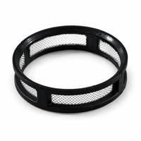 Meistverkaufter Maßgefertigter Schwarzer PA6 GF30 100 Mesh Ringfilter für Feinflüssigkeitsfiltration
